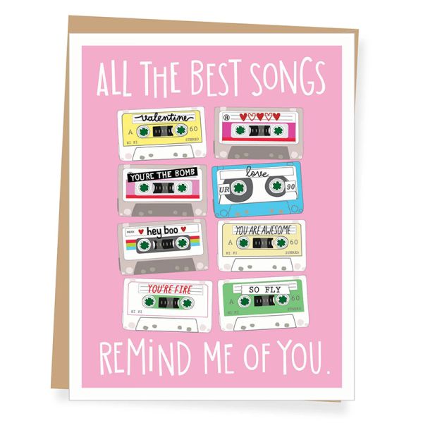 Best Songs Greeting Card