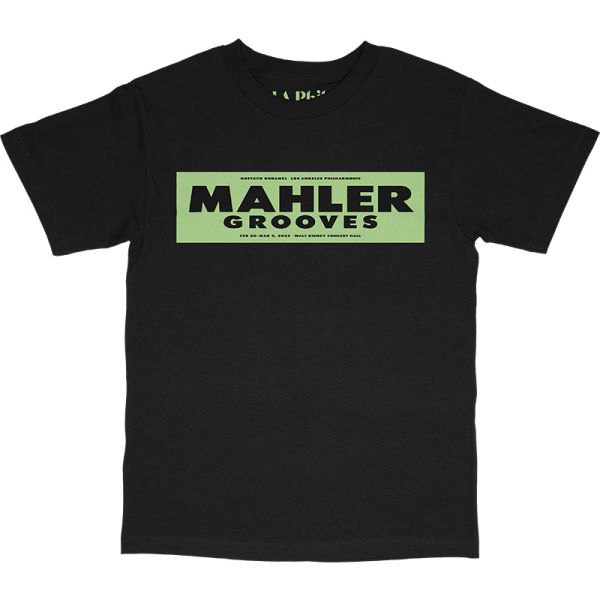 Mahler Grooves Tee - Black