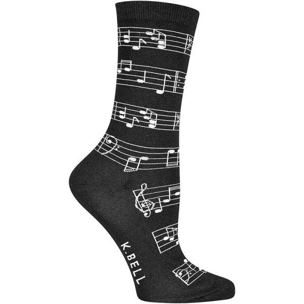 Music Note Socks - Women