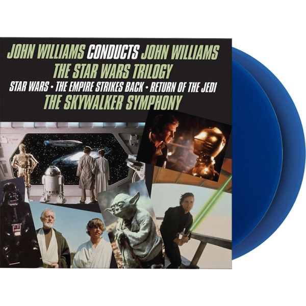 John Williams Conducts John Williams - The Star Wars Trilogy (2 LP, Blue Vinyl)