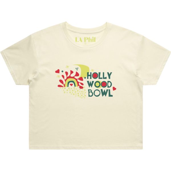 Hollywood Bowl With the Folks Crop Tee