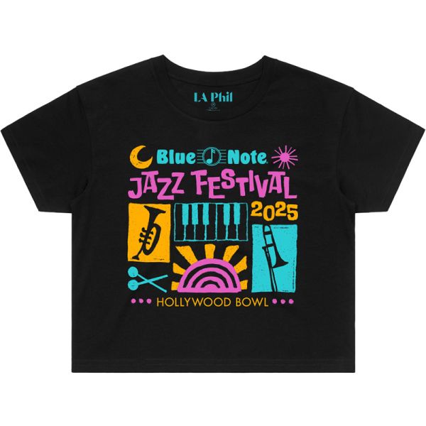 Blue Note Jazz Festival Crop Tee