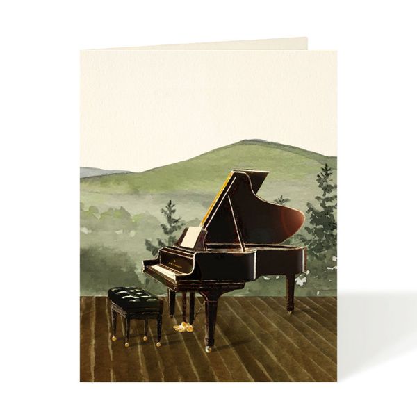 Grand Piano Greeting Card