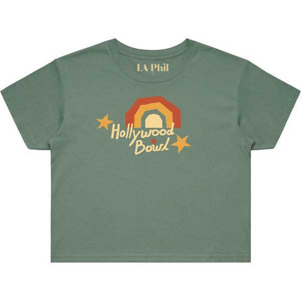 Hollywood Bowl Mosaic Crop Top