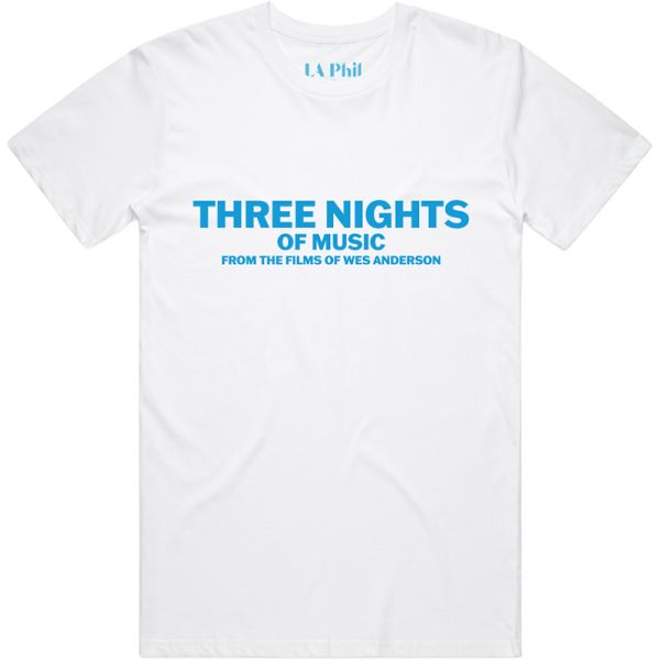 Music from the Films of Wes Anderson Concert T-shirt - White