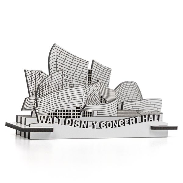 Walt Disney Concert Hall Model
