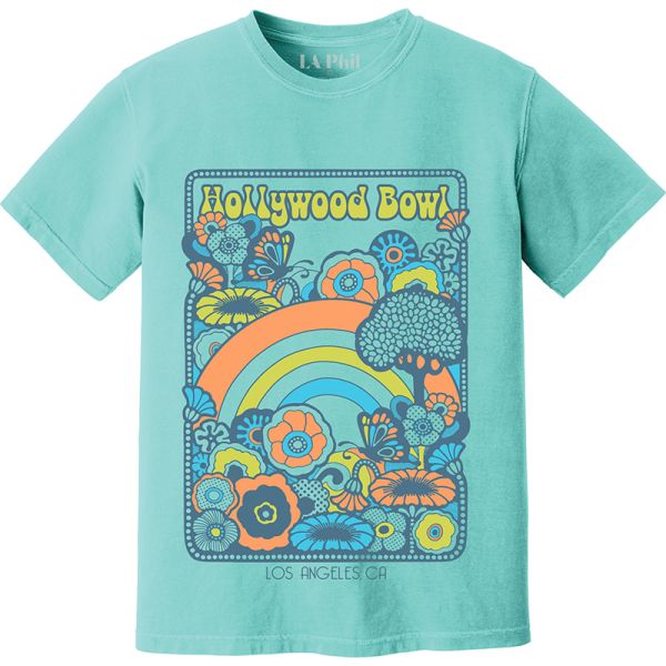Hollywood Bowl Flower Power Tee - Mint