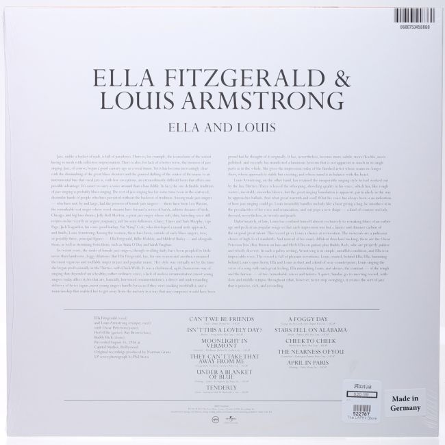 Ella and Louis (Vinyl)
