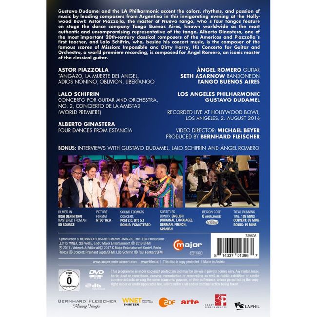 Tango Under the Stars - Dudamel & LA Phil (DVD)
