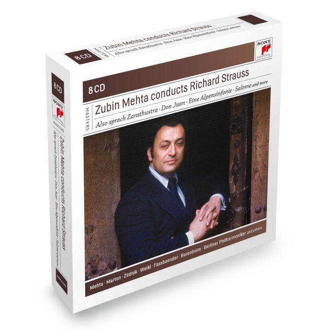 Zubin Mehta Conducts Richard Strauss (8 CD)