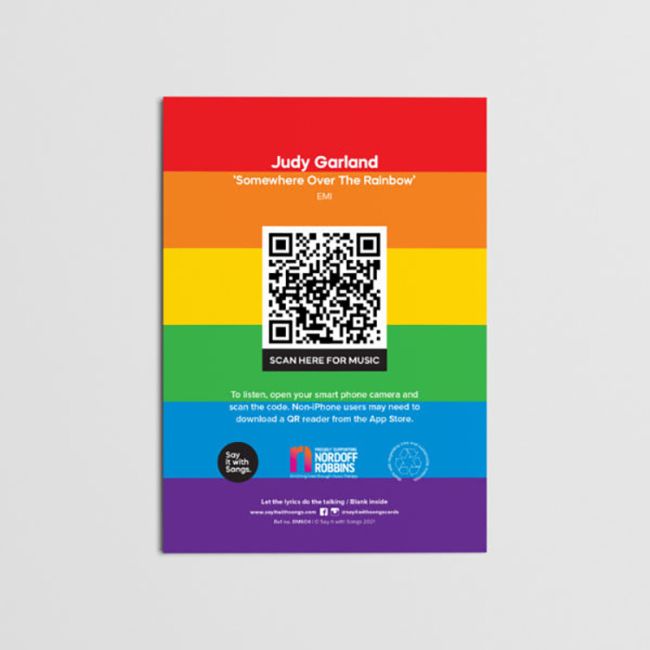 Over the Rainbow Card