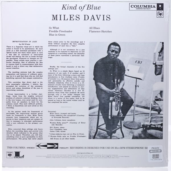 Miles Davis - Kind of Blue (LP)