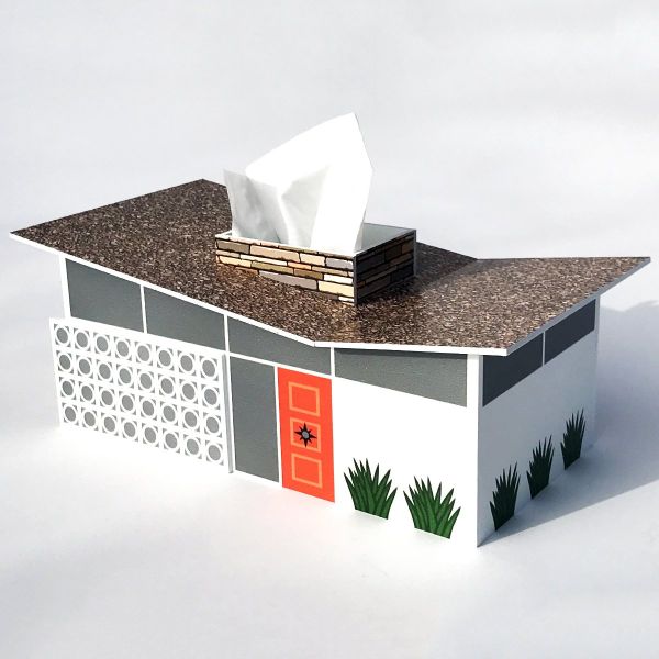 house shaped tissue box cover