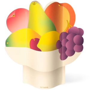 Fruit Bowl Paper Vase