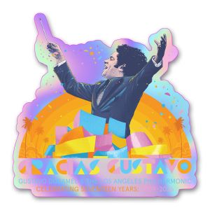 Gracias Gustavo Sticker - Holographic