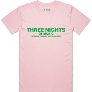 Music from the Films of Wes Anderson Concert T-shirt - Pink