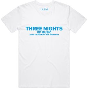 Music from the Films of Wes Anderson Concert T-shirt - White