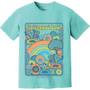 Hollywood Bowl Flower Power Tee - Mint