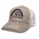 Hollywood Bowl Hat - Gold Bling Cap