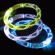 LED Light Up Rainbow Spiral Bangle Bracelet