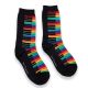 Rainbow Piano Socks- Women