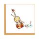 Violin Quilling Card