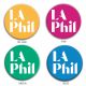 LA Phil Logo Button Pins