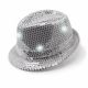 Sequin LED Light Up Fedora Hats
