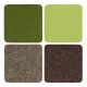 Forest Felt Coaster Set