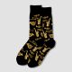 Jazz Instruments Crew Socks- Men