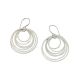 Colleen Mauer Ripple Silver Earrings