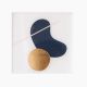 Foiled Resin Coaster Set - Midnight