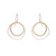 Colleen Mauer Round Square Earrings