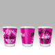 Hollywood Bowl 1967 Shot Glass - Pink