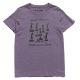 Ladies Noted Woman Tee - Plum